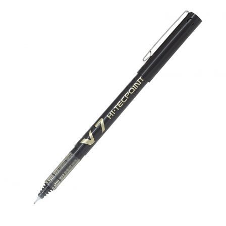 Pilot Rotulador V7 Hi-Tecpoint Punta Aguja Negro Pilot Rotulador V7 Hi-Tecpoint Punta Aguja Negro